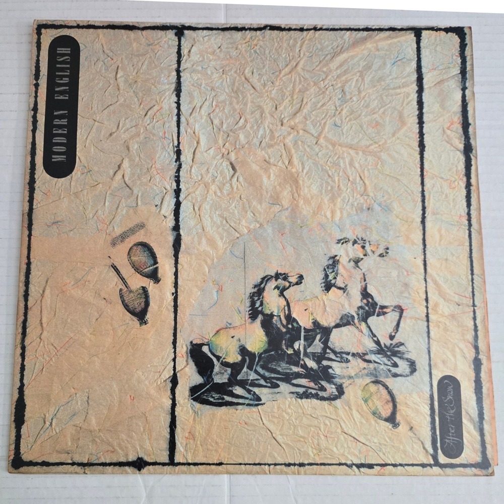 Modern English‎ After the Snow Vinyl LP Record 1983 Sire 1-23821 I Melt With You